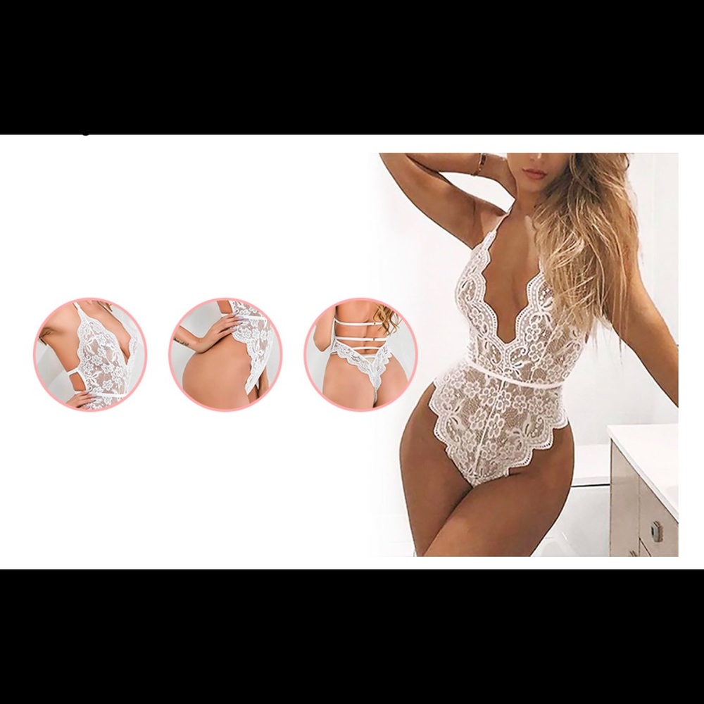 Bodysuit for Women Sexy Teddy Lingerie Naughty - Picture 7 of 8